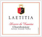 Laetitia Reserve du Domaine Chardonnay 2015 Front Label