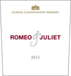 Gofas Constantin Winery Romeo & Juliet 2011  Front Label