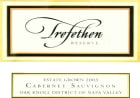 Trefethen Reserve Cabernet Sauvignon 2003  Front Label