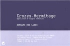 Domaine des Lises Equis Crozes-Hermitage 2016  Front Label