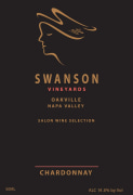 Swanson Salon Wine Selection Chardonnay 2015  Front Label