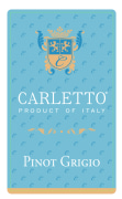 Carletto Pinot Grigio 2019  Front Label