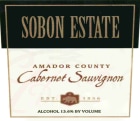 Sobon Estate Cabernet Sauvignon 2009  Front Label