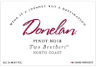 Donelan Two Brothers Pinot Noir 2011  Front Label