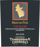 Terredora di Paolo Pago Dei Fusi Taurasi 2013  Front Label