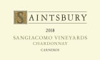 Saintsbury Sangiacomo Vineyards Chardonnay 2018  Front Label