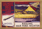 Richter Mulheimer Sonnenlay Riesling Zeppelin 2021  Front Label