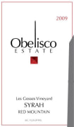 Obelisco Estate Los Gosses Vineyard Syrah 2009 Front Label