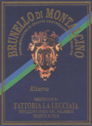 La Lecciaia Brunello di Montalcino Riserva 2011 Front Label