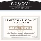 Angove Family Winemakers Limestone Coast Vineyard Select Chardonnay 2016  Front Label