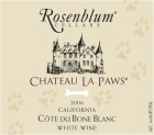 Rosenblum Cellars Chateau La Paws Cote du Bone Blanc 2006  Front Label