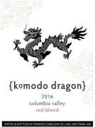 Komodo Dragon Red Blend 2016  Front Label