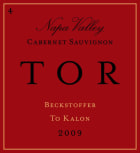 TOR Beckstoffer To Kalon Clone 4 Cabernet Sauvignon 2009  Front Label