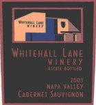 Whitehall Lane Napa Valley Cabernet Sauvignon 2003  Front Label