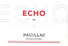 Chateau Lynch-Bages Echo de 2018  Front Label