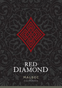 Red Diamond Malbec 2018  Front Label