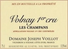 Domaine Joseph Voillot Volnay Les Champans Premier Cru 2016 Front Label
