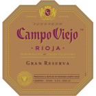 Campo Viejo Gran Reserva 2012  Front Label