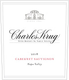 Charles Krug Cabernet Sauvignon 2018  Front Label