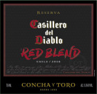 Casillero del Diablo Reserva Red Blend 2016  Front Label
