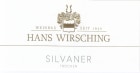Weingut Hans Wirsching Estate Silvaner 2019  Front Label