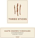 Three Sticks Gap's Crown Vineyard Chardonnay 2022  Front Label