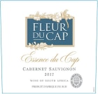 Fleur du Cap Essence du Cap Cabernet Sauvignon 2017  Front Label