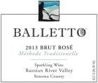 Balletto Winery Brut Rose 2013 Front Label