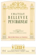 Chateau Bellevue Peycharneau Bordeaux Superieur 2021  Front Label