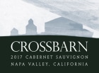 Crossbarn Napa Valley Cabernet Sauvignon (375ML half-bottle) 2017  Front Label