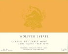 Wolffer Classic Red 2016 Front Label