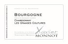 Xavier Monnot Bourgogne Les Grandes Coutures Chardonnay 2016 Front Label