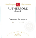 Rutherford Ranch Cabernet Sauvignon (375ML half-bottle) 2017  Front Label