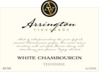 Arrington Vineyards White Chambourcin 2014 Front Label