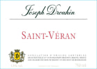 Joseph Drouhin St. Veran 2017 Front Label