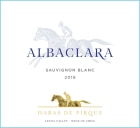 Haras de Pirque Albaclara Sauvignon Blanc 2018  Front Label