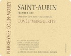 Pierre-Yves Colin-Morey St-Aubin Cuvee Marguerite Premier Cru 2021  Front Label