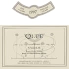 Qupe Bien Nacido Vineyard Syrah 1997  Front Label