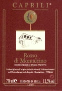 Caprili Rosso di Montalcino 2022  Front Label