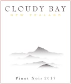 Cloudy Bay Pinot Noir 2017  Front Label