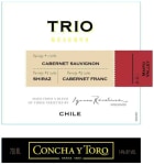Concha y Toro Trio Reserva 2016  Front Label