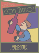 Vino con Brio Vibrante 2003  Front Label