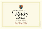 Rudy Santa Lucia Highlands Pinot Noir 2014 Front Label