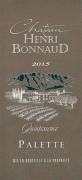 Chateau Henri Bonnaud Palette Quintessence Blanc 2015 Front Label