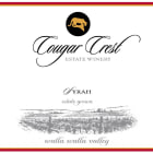 Cougar Crest Estate Syrah 2008  Front Label