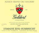 Zind-Humbrecht Alsace Goldert Grand Cru Gewurztraminer 2008  Front Label