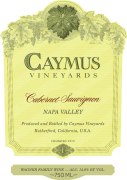 Caymus Napa Valley Cabernet Sauvignon (375ML half-bottle) 2017 Front Label