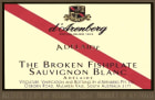 d'Arenberg Broken Fishplate Sauvignon Blanc 2002  Front Label