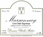 Domaine Charles Audoin Marsannay Cuvee Marie Ragonneau 2017  Front Label