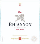 Rhiannon Napa Valley Red 2012  Front Label